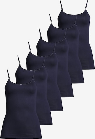 CON-TA Undershirt 'Modal' in Blue: front