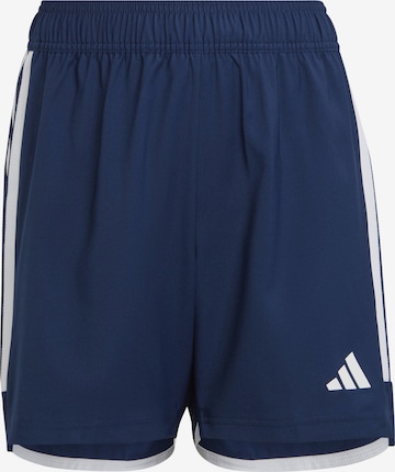 ADIDAS PERFORMANCE Workout Pants 'Tiro 23 Competition Match' in Blue: front