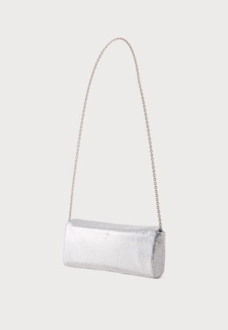 Pochette 'NEW CEREMONY' U.S. POLO ASSN. en argent : sur le côté