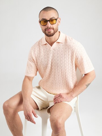 JACK & JONES Sweater 'JORTYLER' in Orange: front