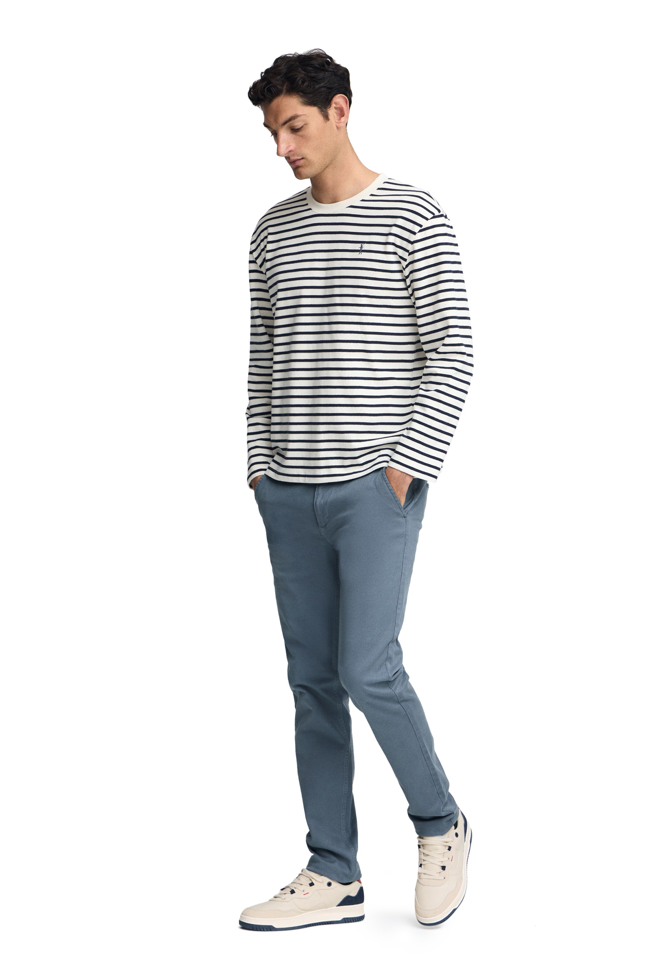 Polo Club Shirt in Beige: front