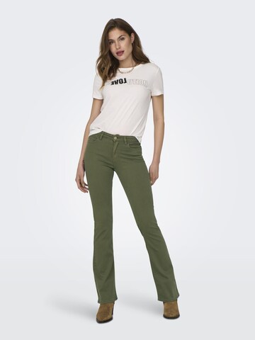 ONLY Regular Trousers in Green