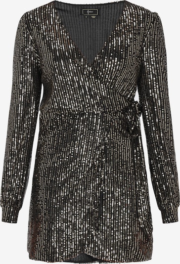 Kokteilinė suknelė iš faina, spalva – juoda, Prekių apžvalga