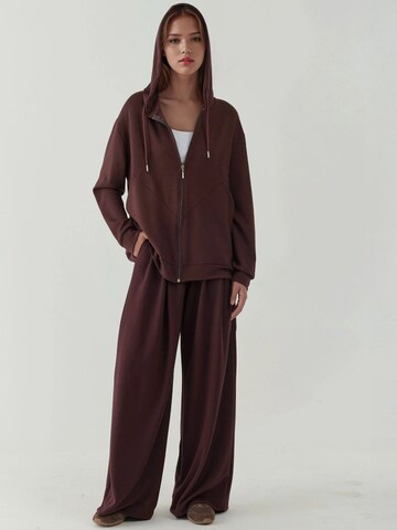 Sweat-shirt Hiccup en marron