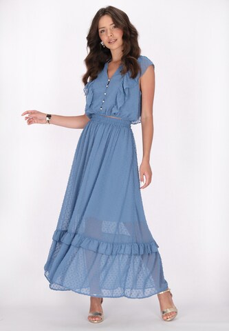 faina Skirt in Blue