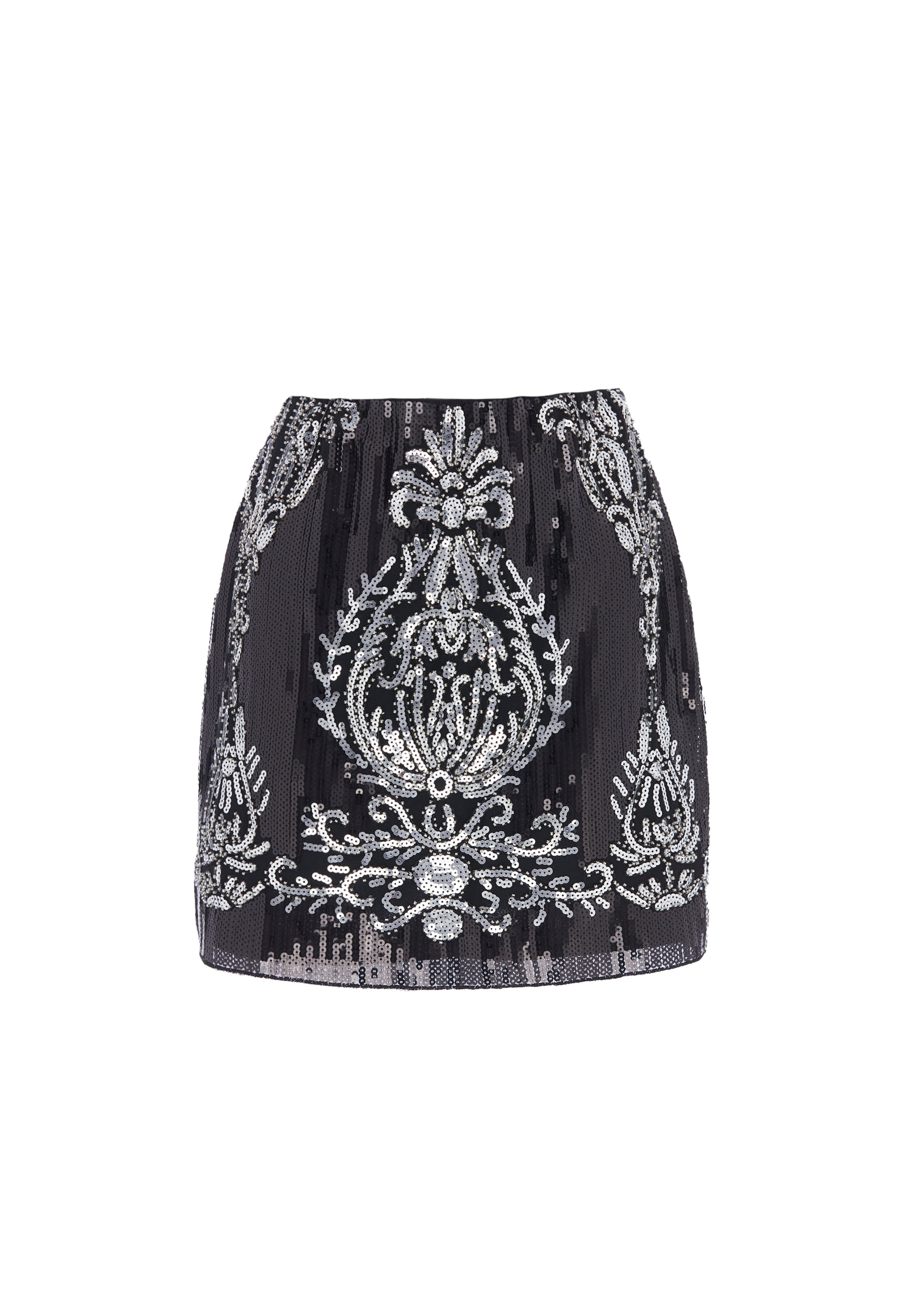 faina - Saia 'Glamour' em preto