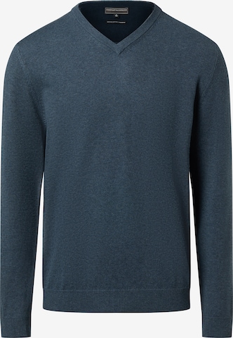 Finshley & Harding Trui in Blauw: voorkant