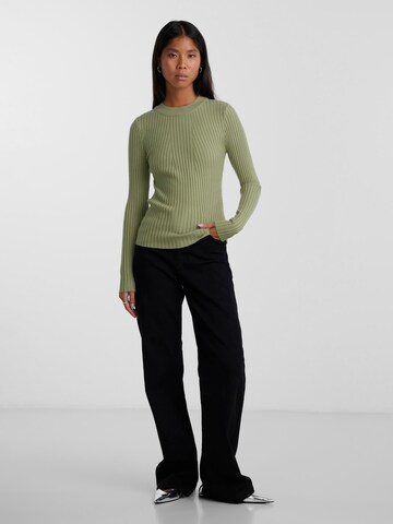 PIECES - Pullover 'CRISTA' em verde