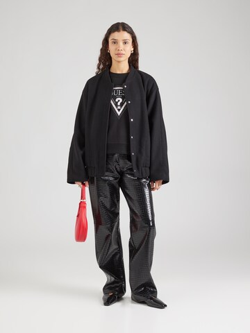 GUESS Sweatshirt 'PYTHON' in Zwart