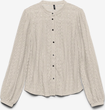 VERO MODA Bluse 'VMVictoria' in Grau: Vorderseite