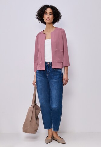 STREET ONE Strickjacke in Pink: Vorderseite