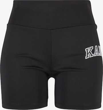 Karl Kani Skinny Leggings in Black: front
