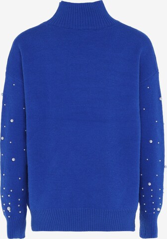 faina Пуловер в синьо