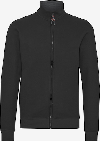 INDICODE JEANS Sweatjacke 'Arcelio' in Schwarz: Vorderseite