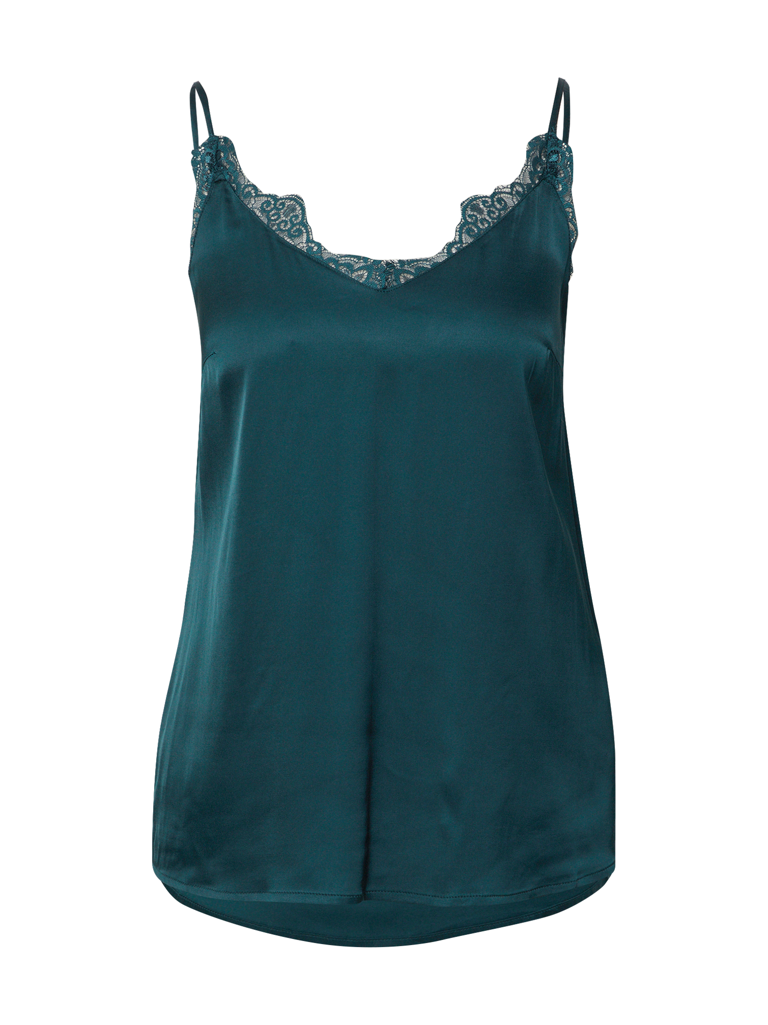 Donna ZpoLx ESPRIT Top in Verde Scuro Donna ZpoLx ESPRIT Top in Verde Scuro
