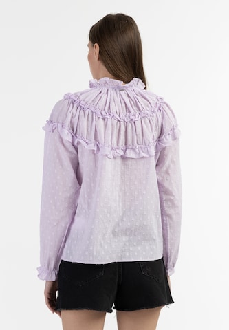 DreiMaster Vintage Блузка в Лиловый