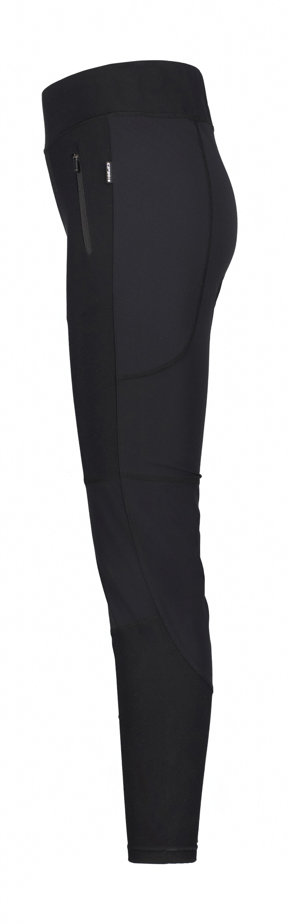 ICEPEAK Слим Штаны в спортивном стиле 'Bethune' в Черный