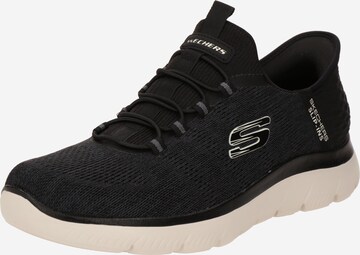 Sneaker low 'SUMMITS - KEY PACE' de la SKECHERS pe negru: față