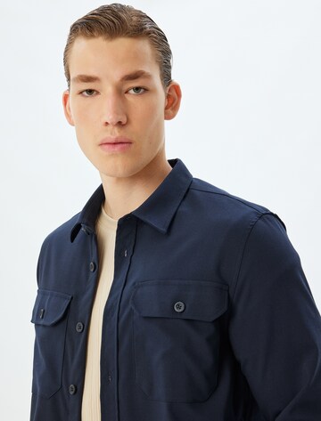 Koton Regular fit Overhemd in Blauw