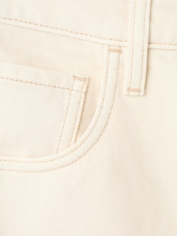 Barrel Jean 'BET' MANGO en blanc