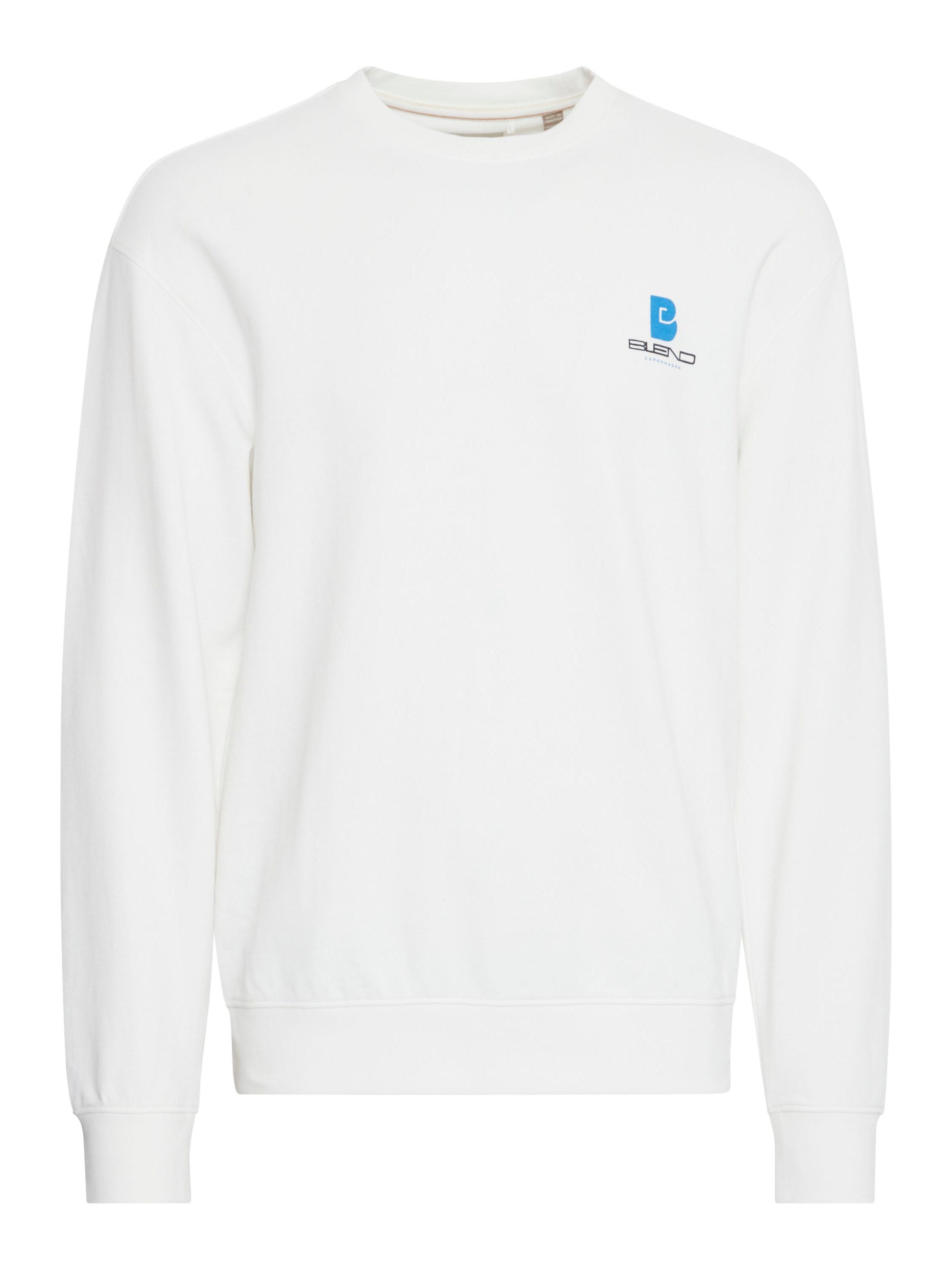 Sweat-shirt 'Brody ' BLEND en blanc : devant