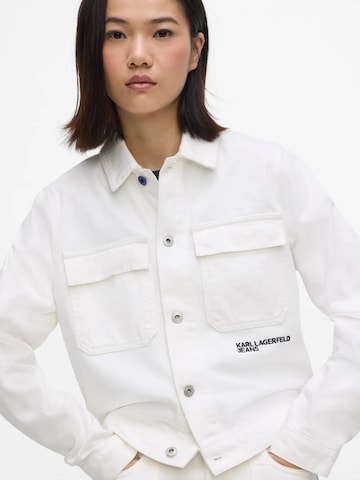 KARL LAGERFELD JEANS Between-season jacket in White