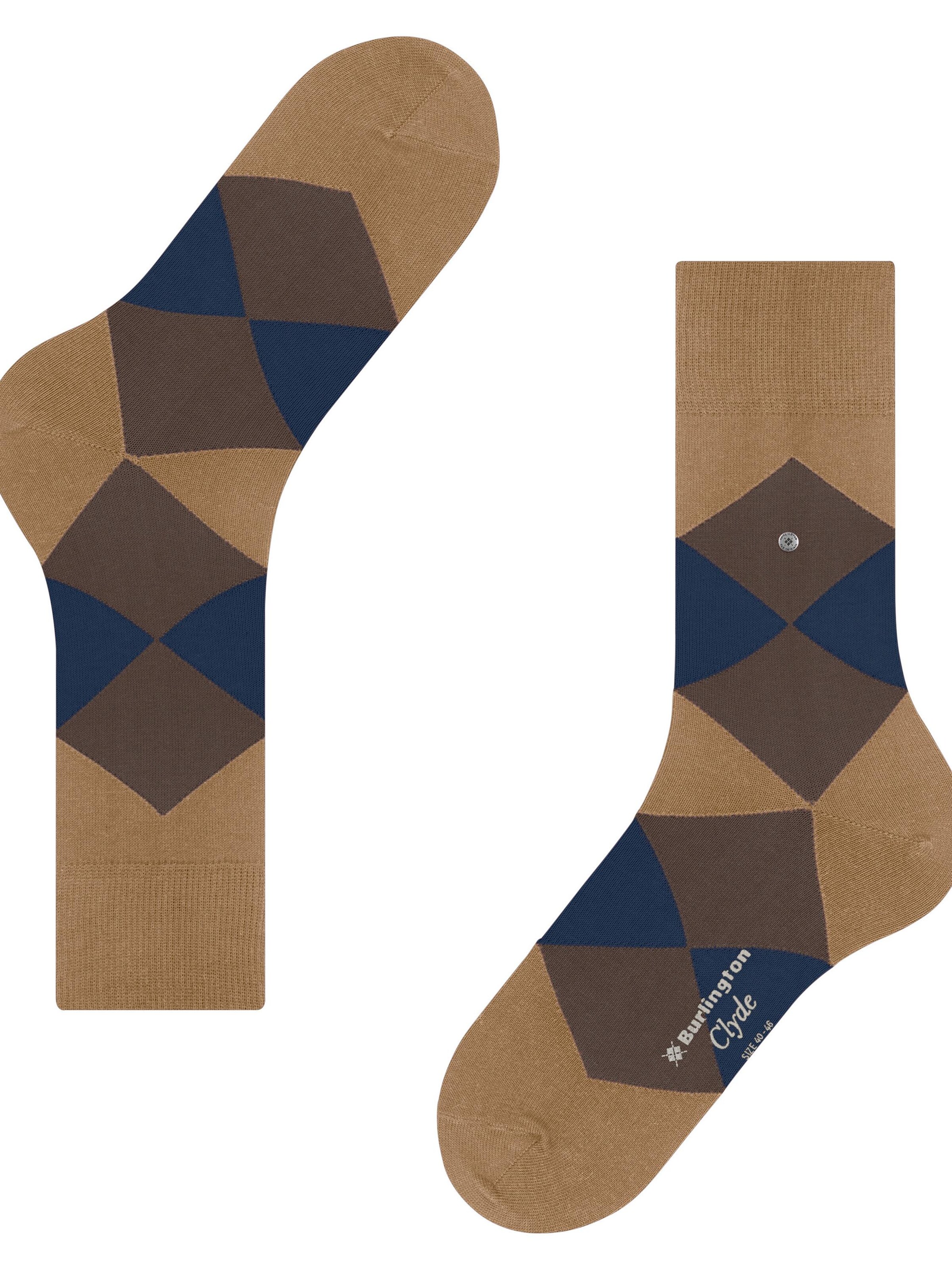 BURLINGTON Socken 'Clyde'‌‌ in Braun