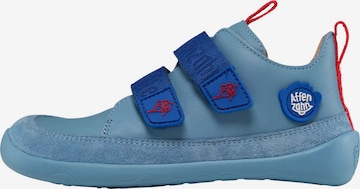 Affenzahn Sneakers 'Sneaker Leder Buddy' in Blue: front