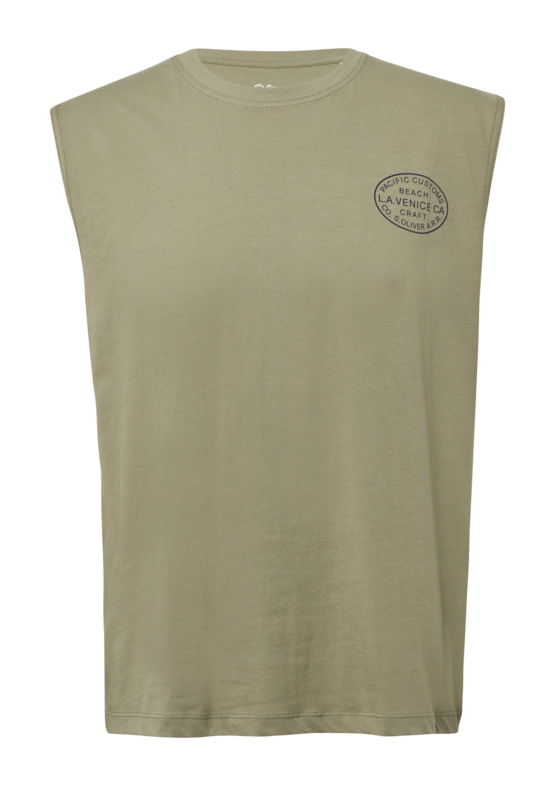 T-Shirt s.Oliver en vert : devant