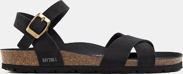 Bayton Strap sandal in Black