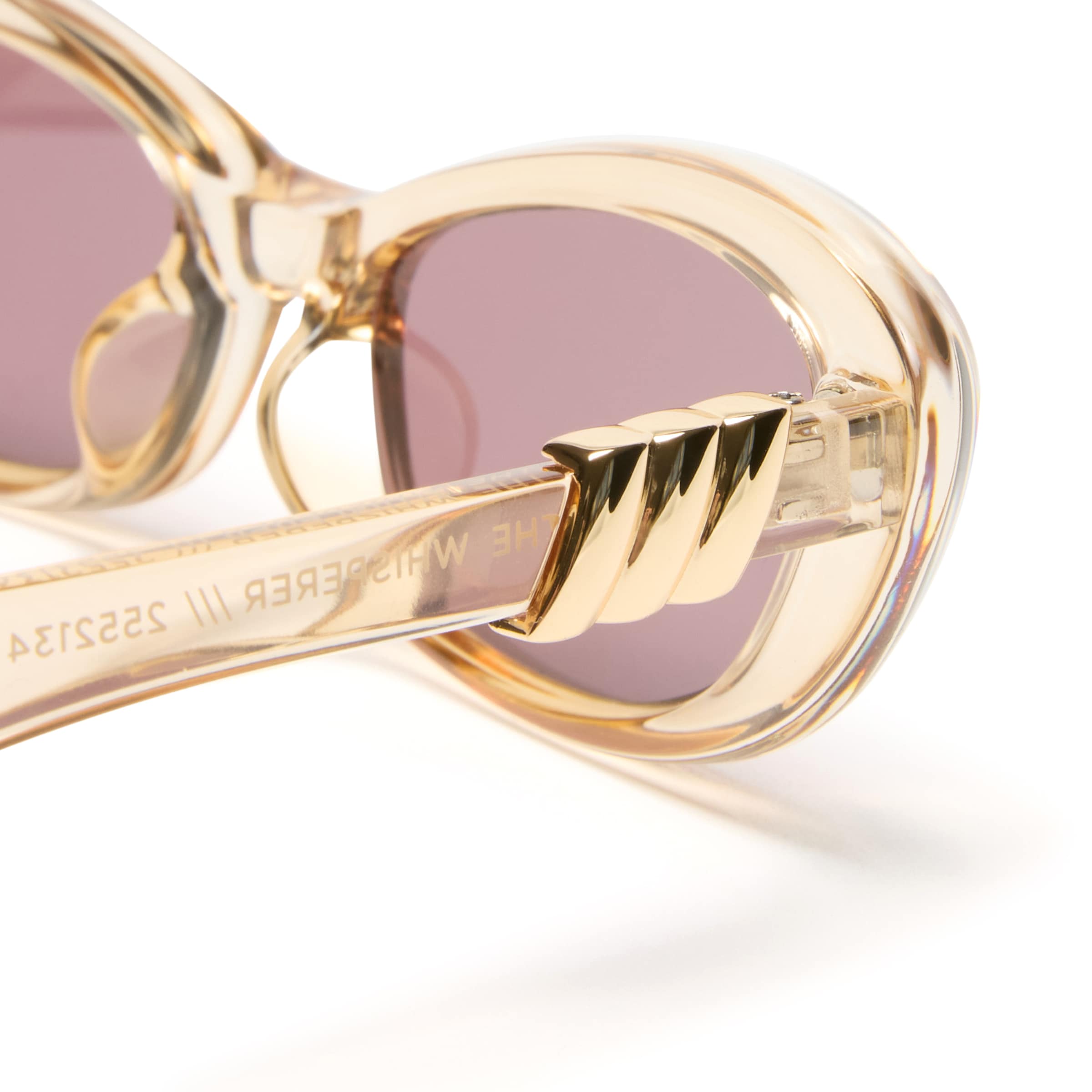 LE SPECS Zonnebril 'The Whisperer' in Goud
