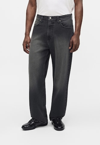 HOLLISTER Baggy Джинсы в Черный: спереди