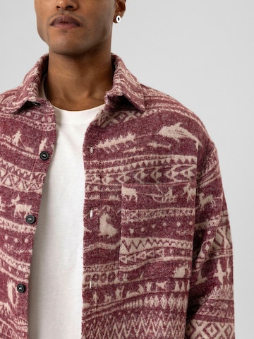 Dandalo Comfort fit Button Up Shirt 'Daniel' in Red