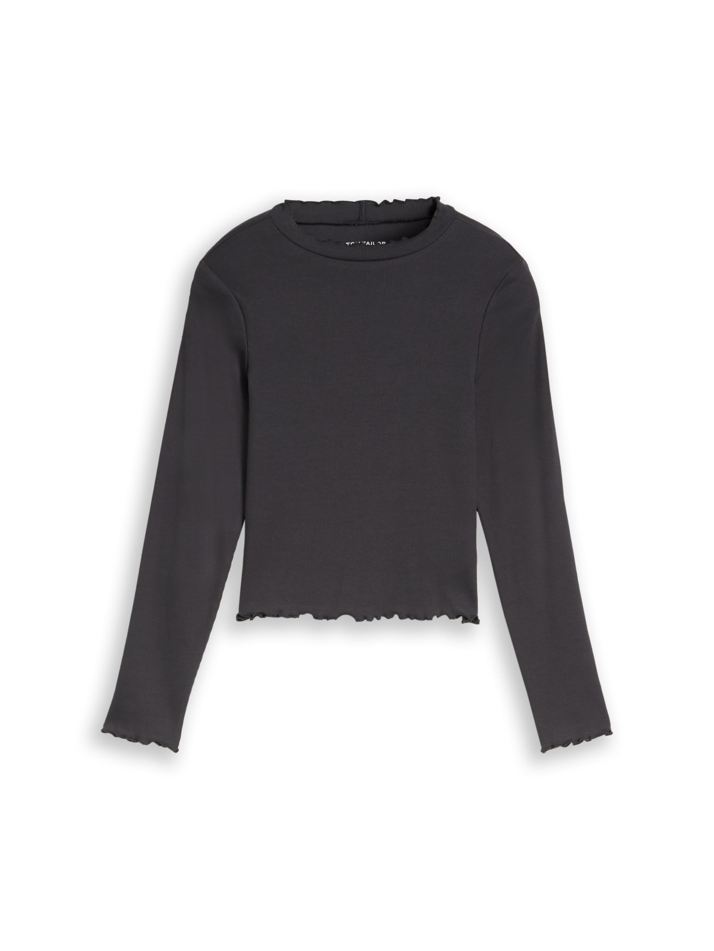 TOM TAILOR Shirt in Grijs: voorkant