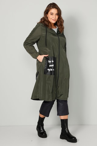 Angel of Style Between-Seasons Parka in Green