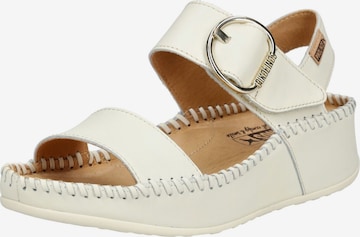 Sandales PIKOLINOS en blanc : devant