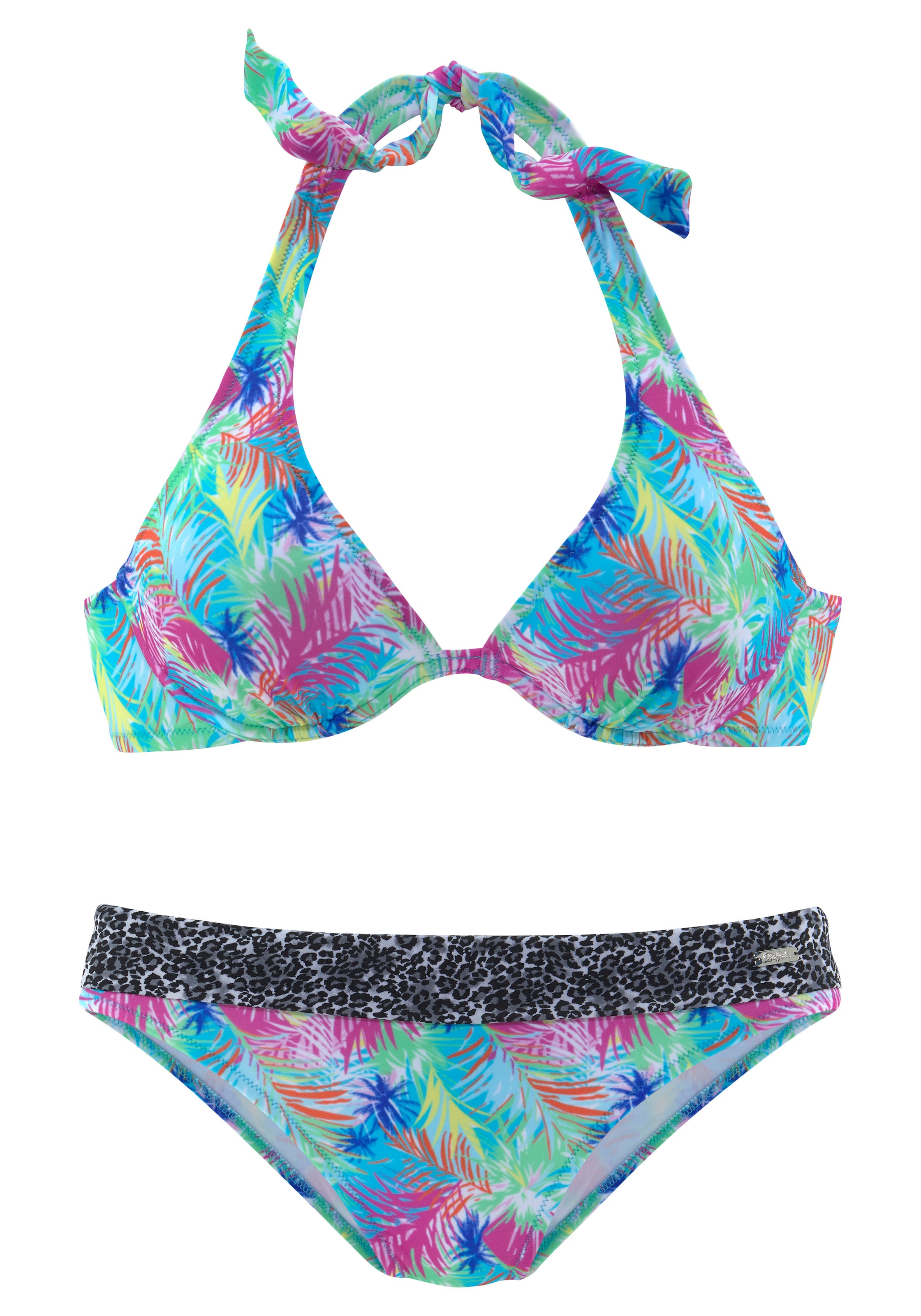 BUFFALO Triangen Bikini i blandade färger: framsida