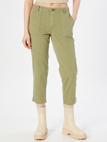 ESPRIT Regular Trousers in Green: front
