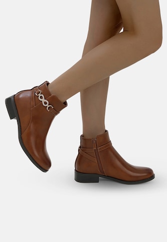 Bottines Elara en marron