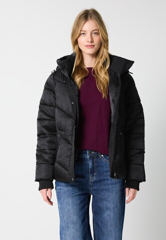 Street One Studio Winter Jacket in Black: front
