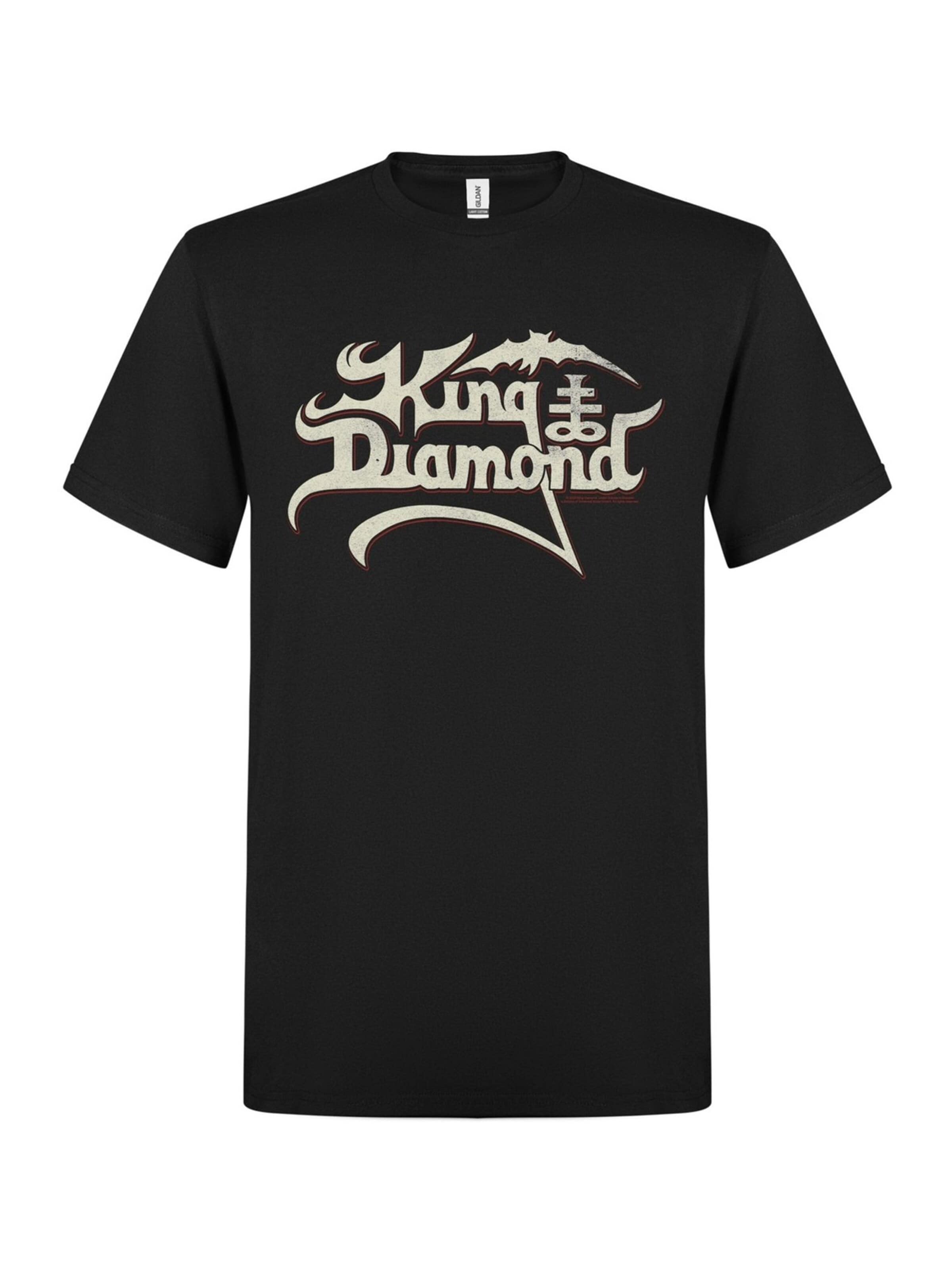 Maglietta 'King Diamond Hospital T-Shirt' di Rockshirts in nero: frontale