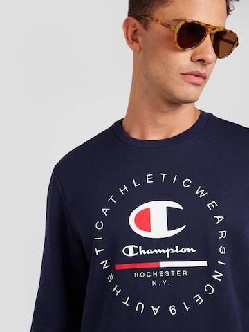 Bluză de molton de la Champion Authentic Athletic Apparel pe albastru