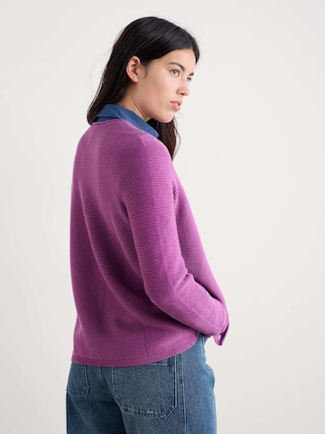 Seasalt Cornwall - Casaco de malha 'Makers' em roxo