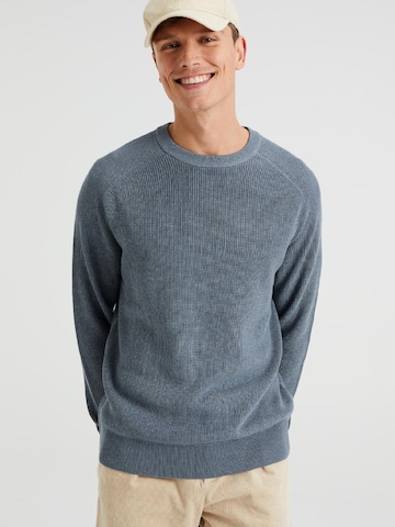 WE Fashion Pullover in Blau