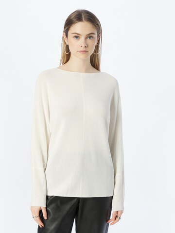 ESPRIT Пуловер в бяло: отпред