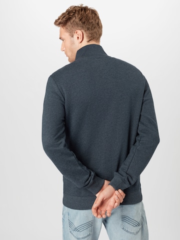 TOM TAILOR Sweat jacket in Blue