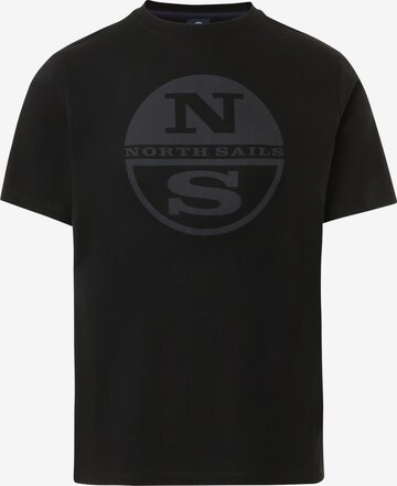 North Sails Shirt in Zwart: voorkant