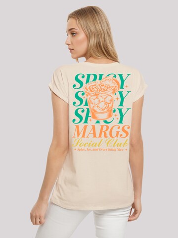 F4NT4STIC T-Shirt 'Spicy Margarita Social Club' in Beige