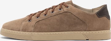 RYŁKO Matalavartiset tennarit värissä ruskea: etupuoli