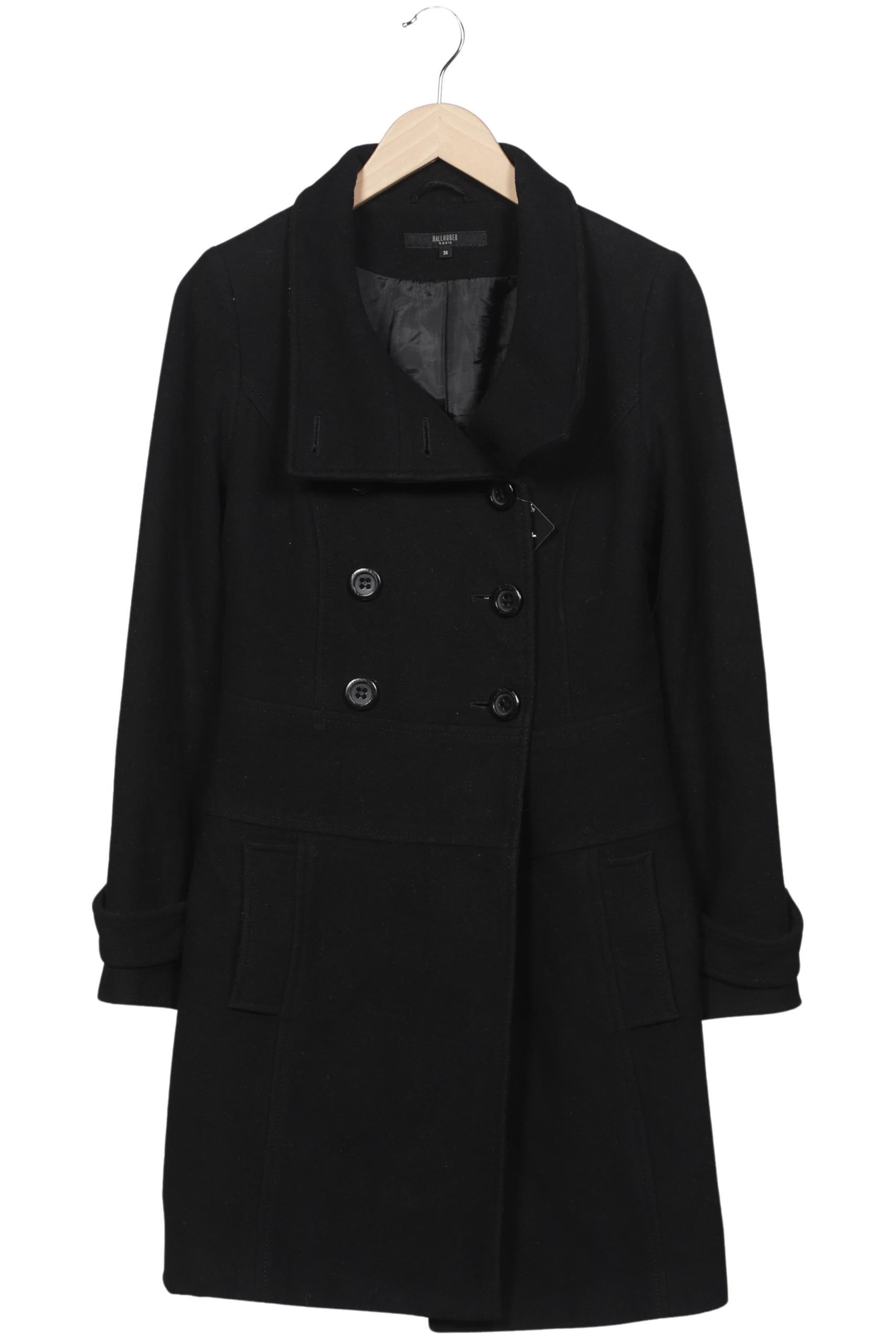 HALLHUBER Jacket & Coat in XS in Black: front